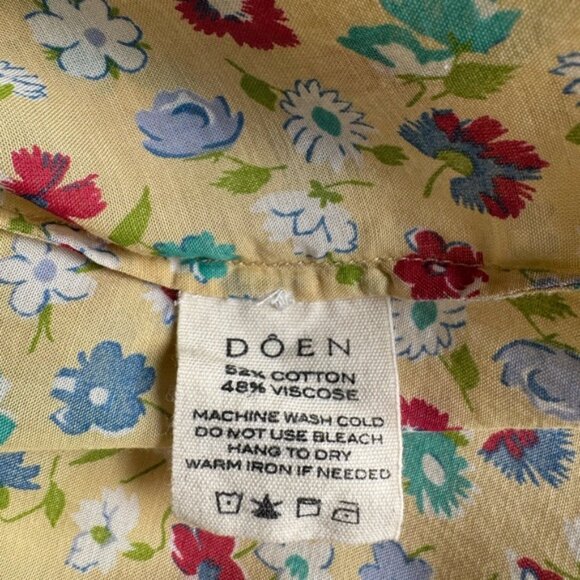 Size medium DÔEN Prairie Top - Tasha Garden Print - Picture 7 of 10